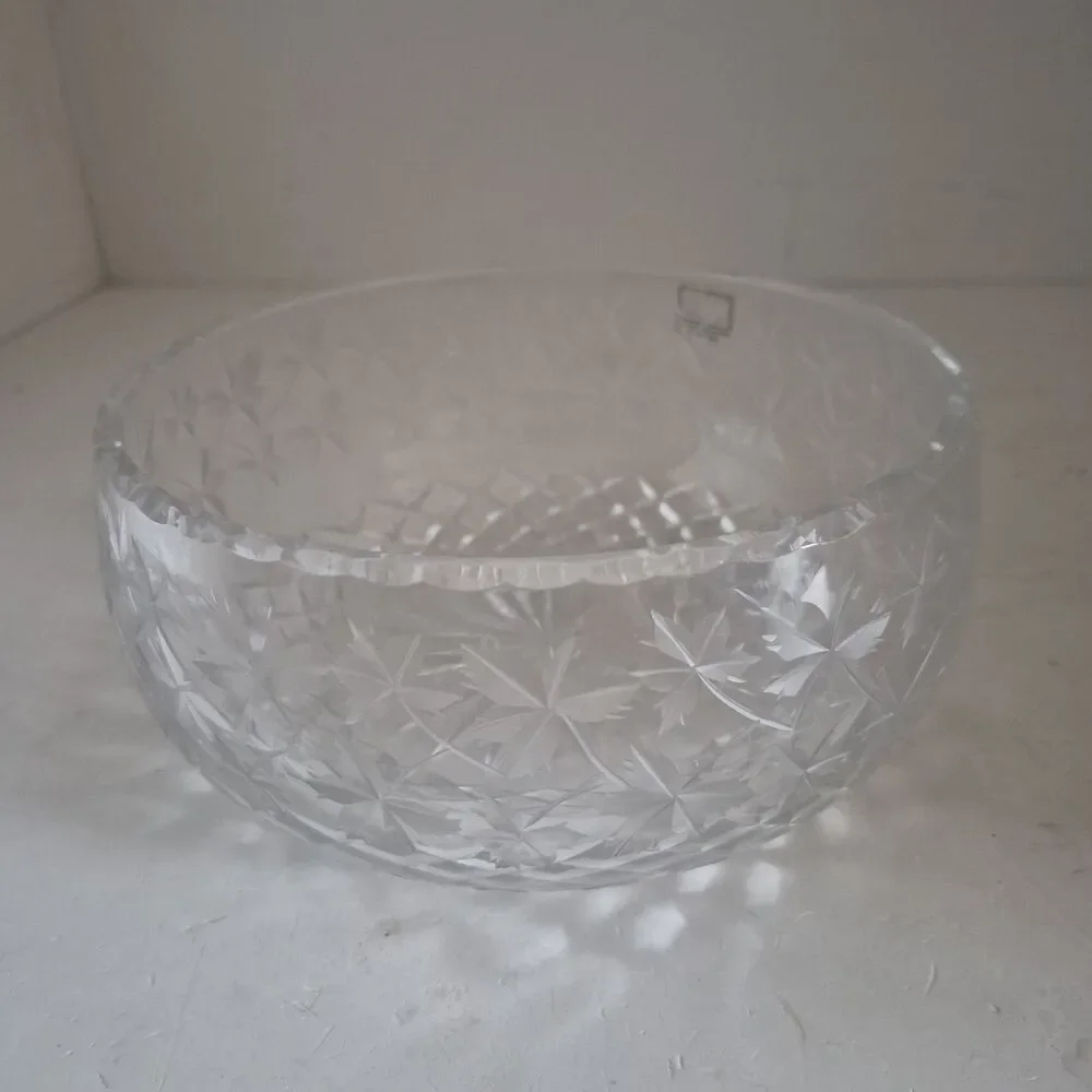 fifth avenue crystal large bowl lead Crystal